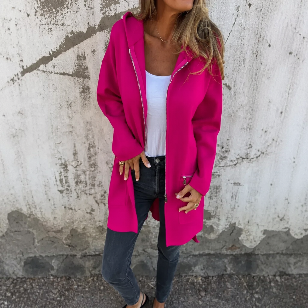Wearbella Hooded Cardigan - Women's Longline Open Front