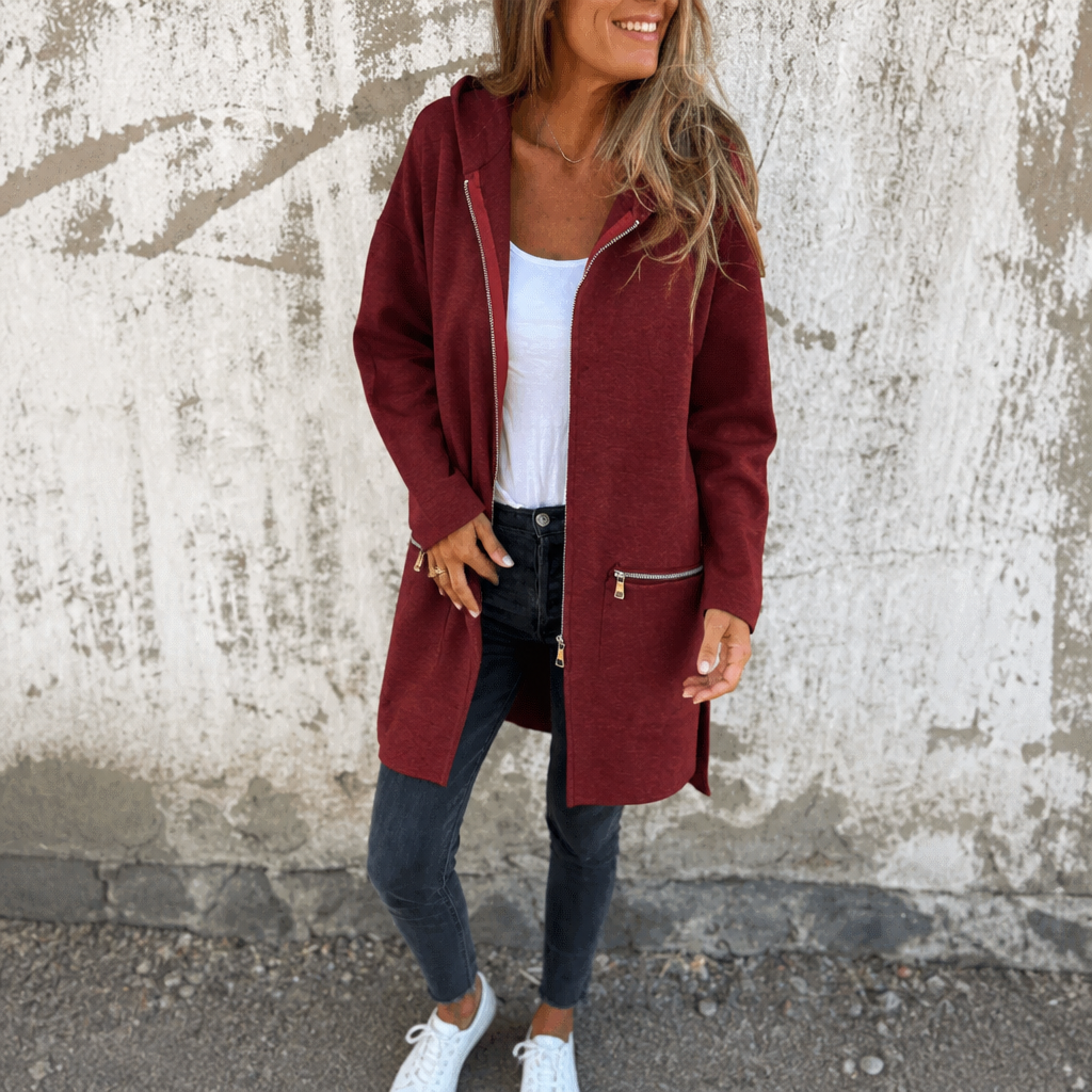Wearbella Hooded Cardigan - Women's Longline Open Front