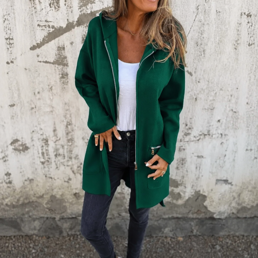 Wearbella Hooded Cardigan - Women's Longline Open Front