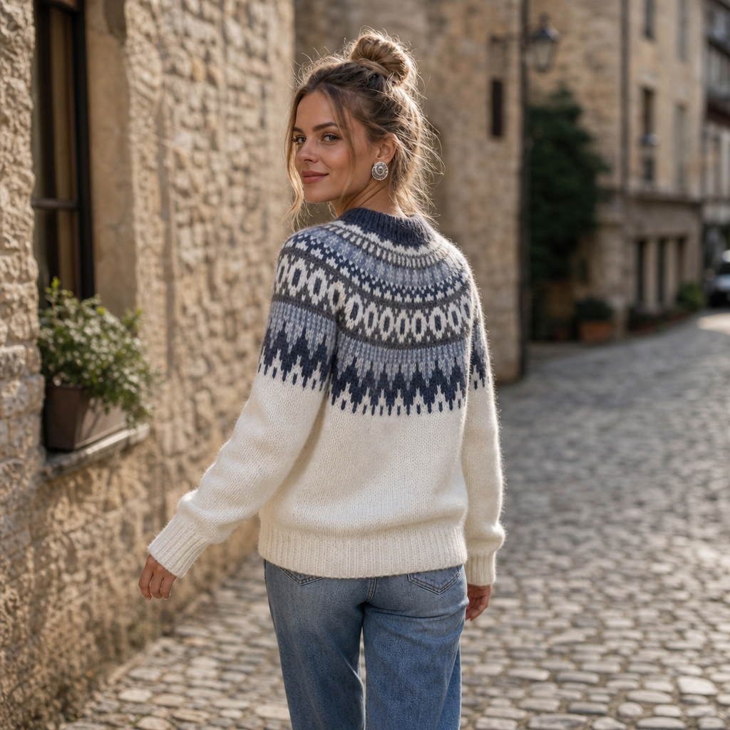 Wearlyn Colour Block Sweater - Women's Yoke Jumper
