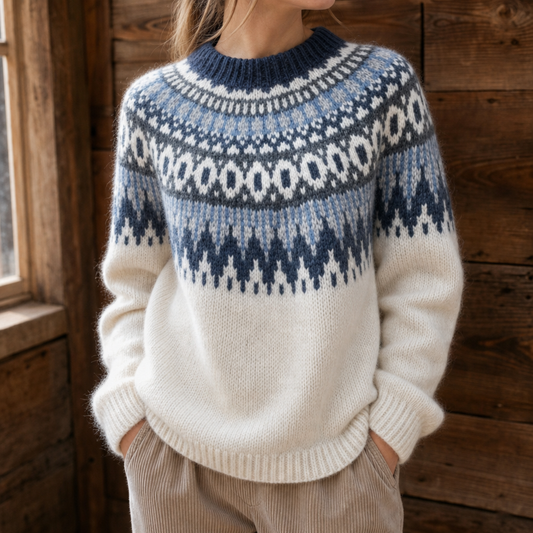 Wearlyn Colour Block Sweater - Women's Yoke Jumper