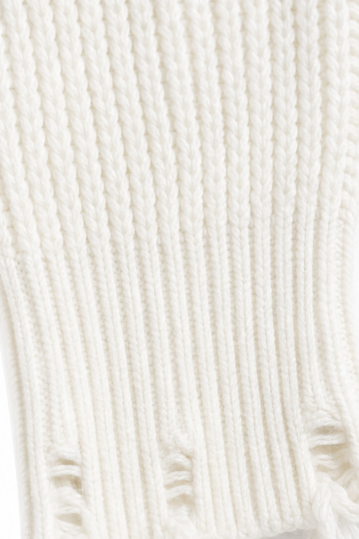 Wrenfield Ripped Knit Sweater - Women's Jumper Dress