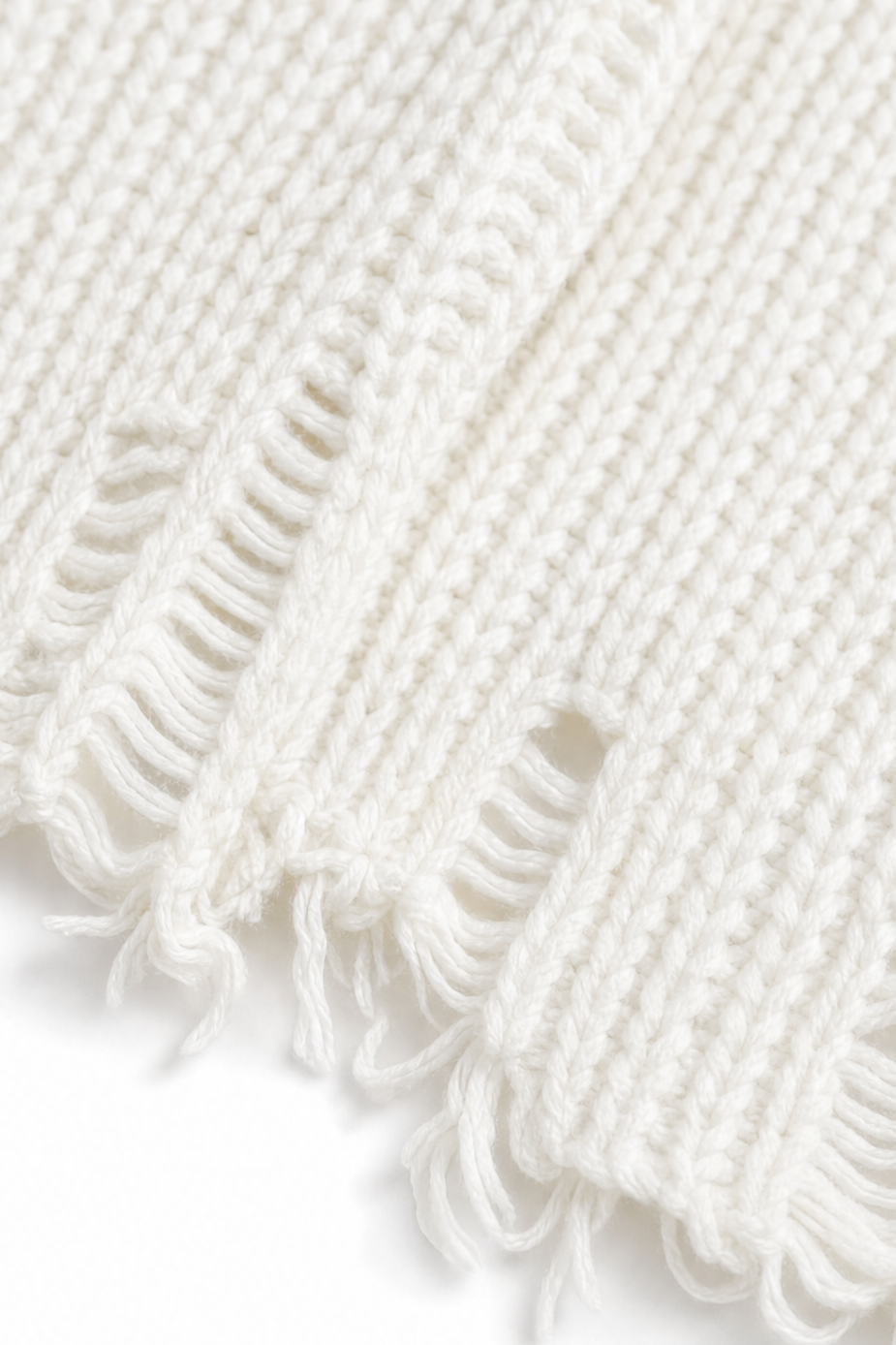 Wrenfield Ripped Knit Sweater - Women's Jumper Dress