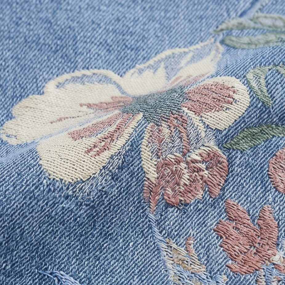 Blomara Floral Jeans - Wide Leg Women's Printed Jeans