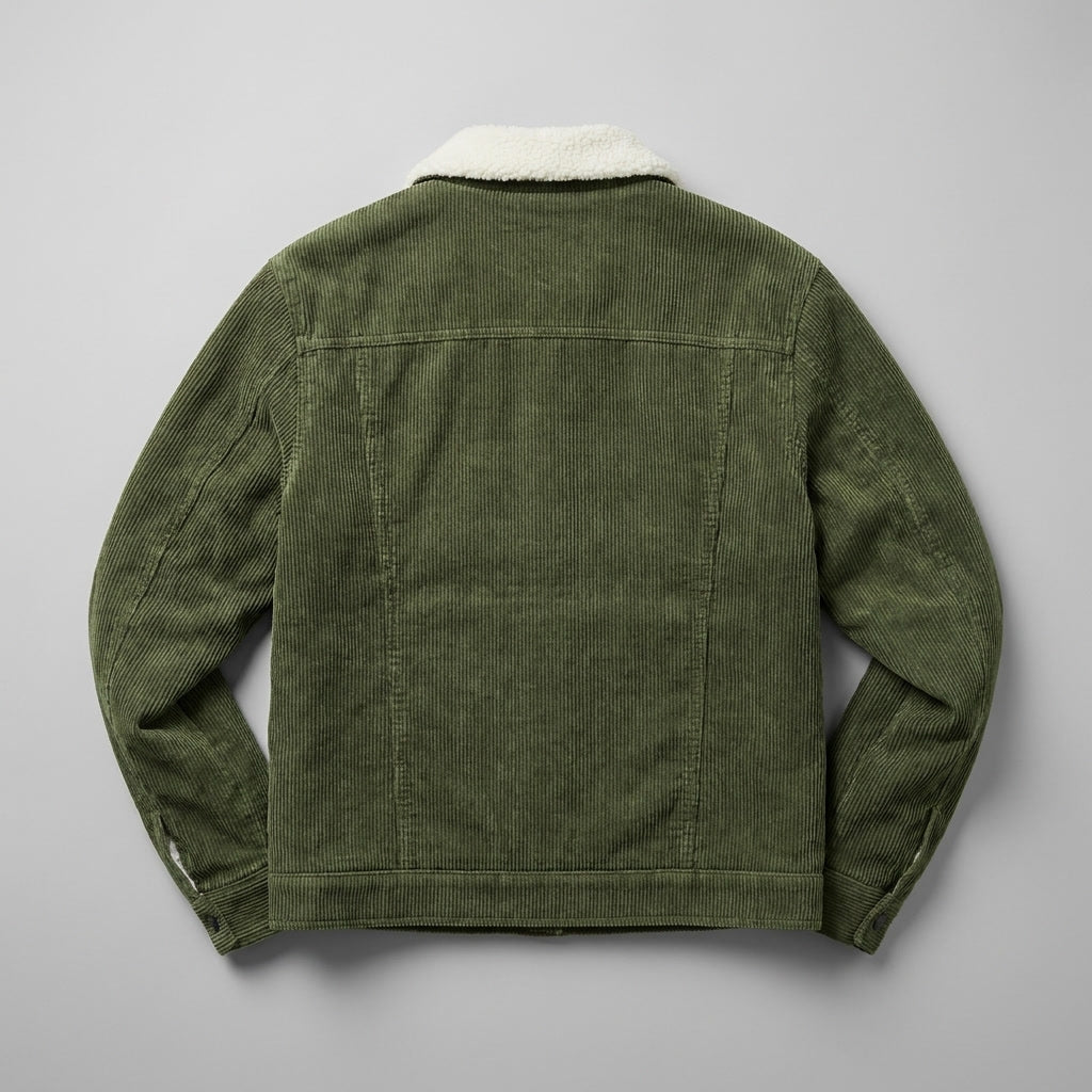 Hudson Corduroy Jacket - Fleece Lined Men's Jacket