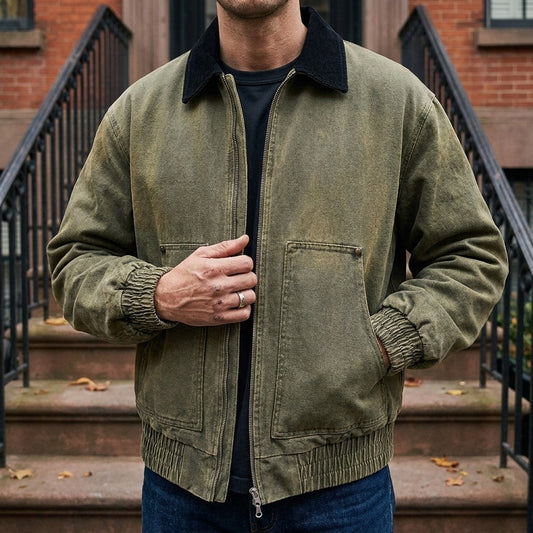 Clayton Workwear Jacket - Men's Cotton Chore Jacket