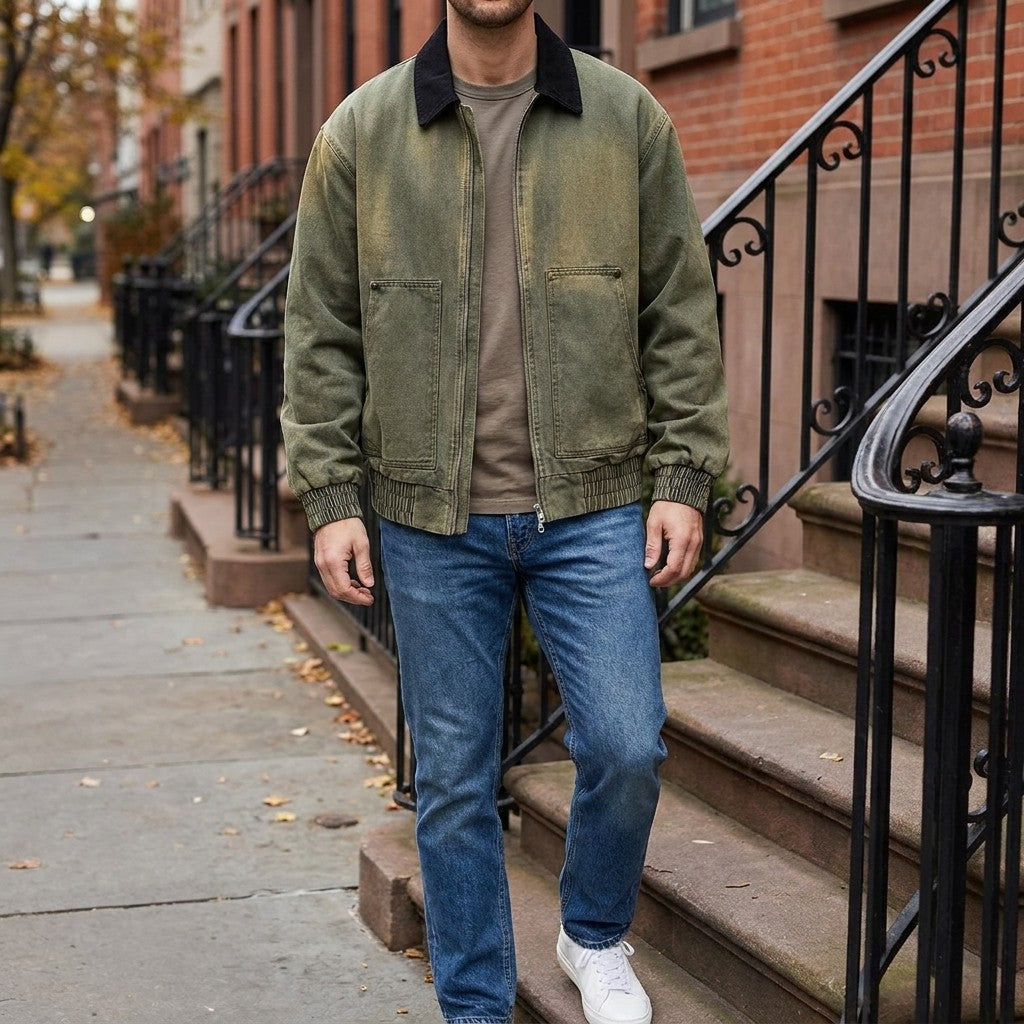 Clayton Workwear Jacket - Men's Cotton Chore Jacket