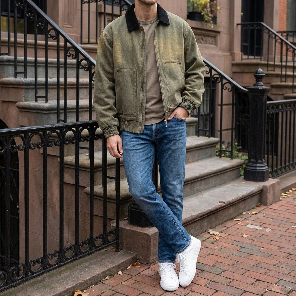 Clayton Workwear Jacket - Men's Cotton Chore Jacket