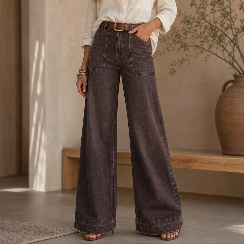 Wearbella Wide Leg Jeans - High Waisted Women's Jeans