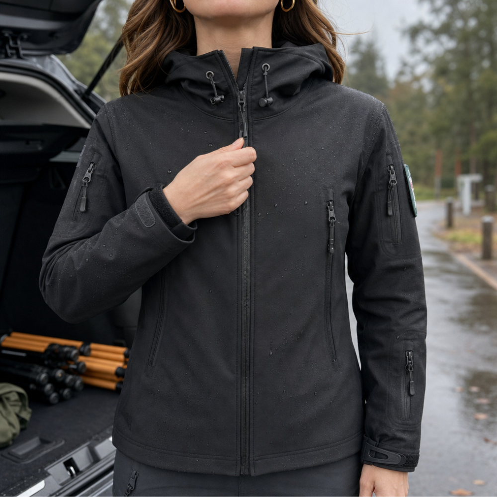 Shieldfern Softshell Jacket - Women's Fleece-Lined Hooded