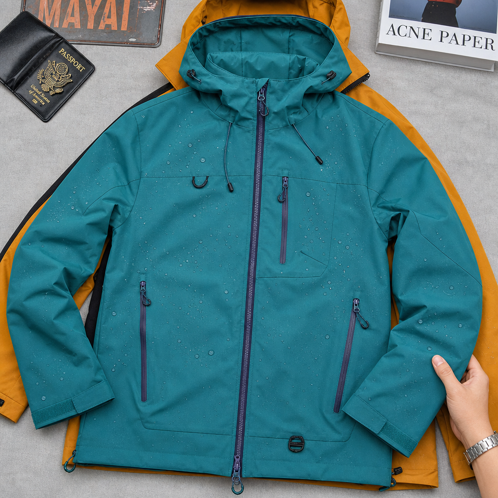 Vantrek Waterproof Windbreaker - Lightweight Rain Jacket