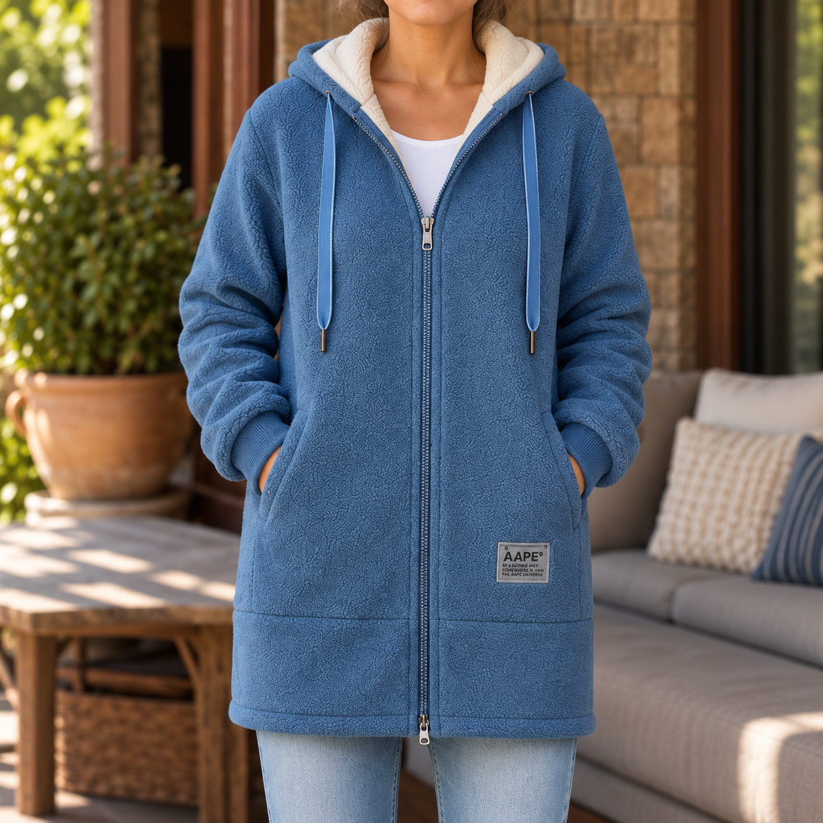 Phoebe Fleece-Lined Hooded Jacket - Women's Zip Jacket