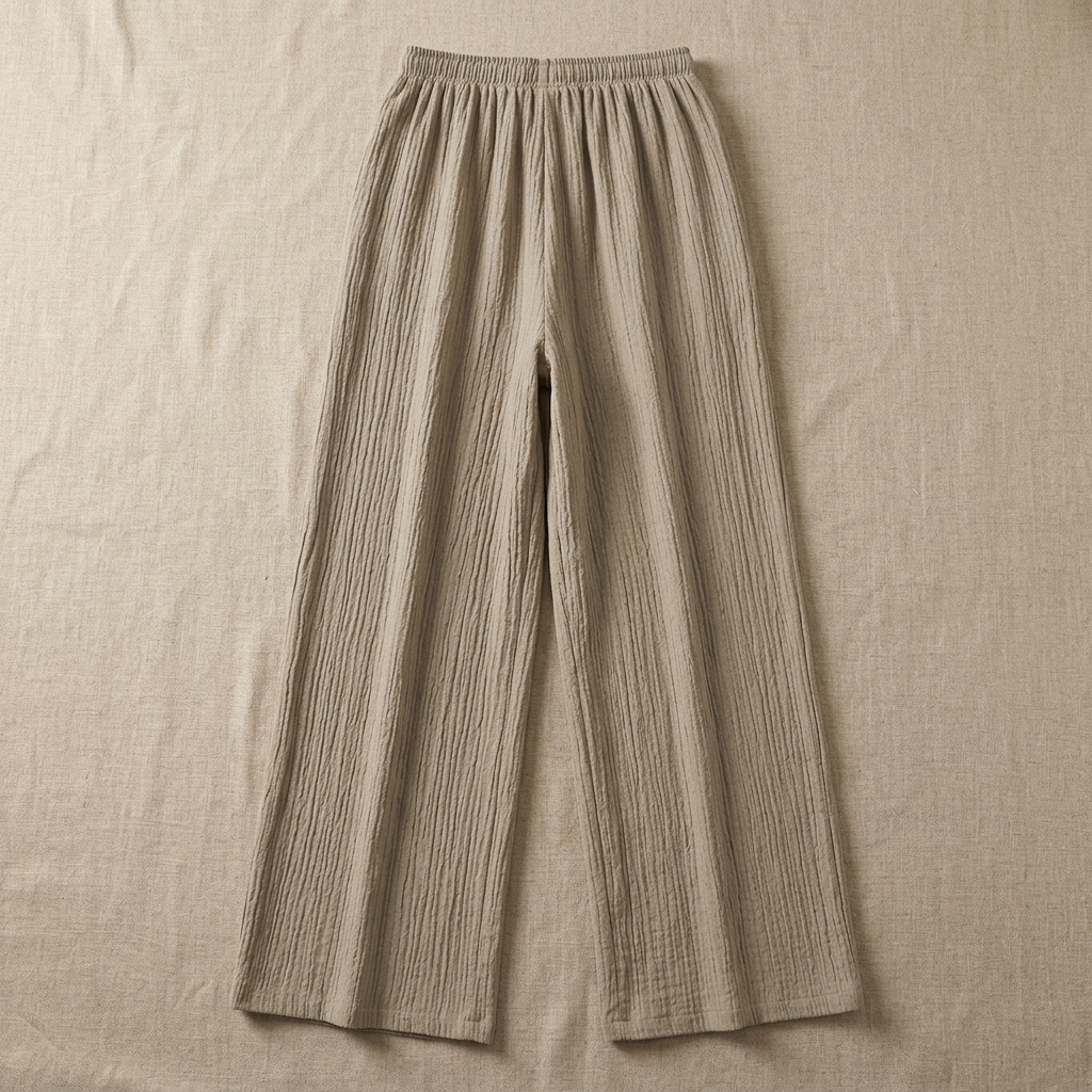 Waverly Crinkle Wide Leg Pants - Women's Trousers