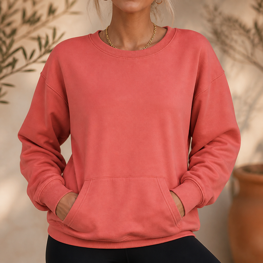 Restfield - Oversized Kangaroo Pocket Women's Sweatshirt