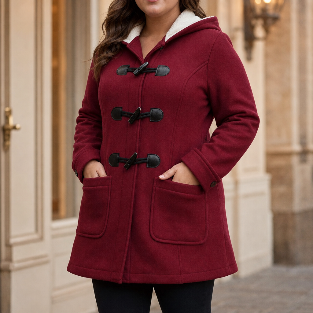 Coatelle Hooded Toggle Coat - Women's Mid-Length Coat