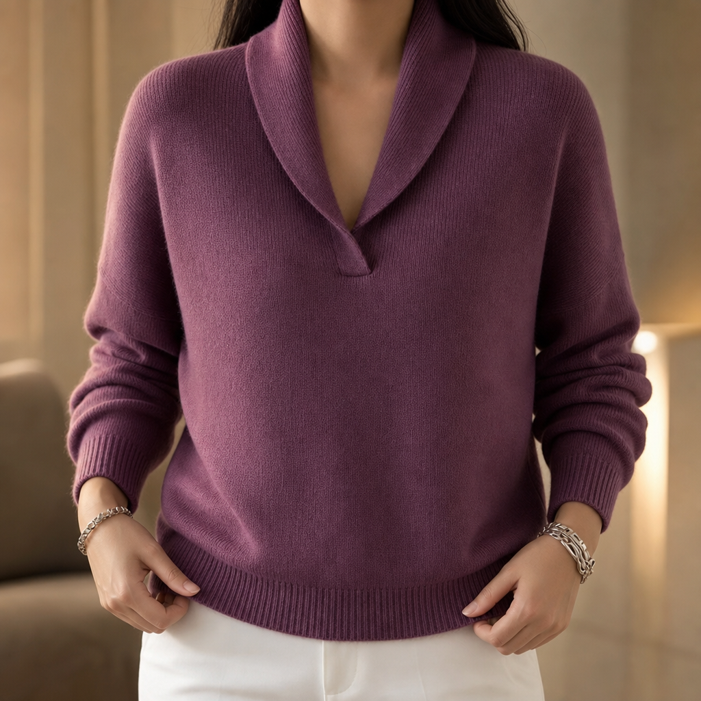 Wrapstead Shawl Collar Sweater - Women's Knit Jumper
