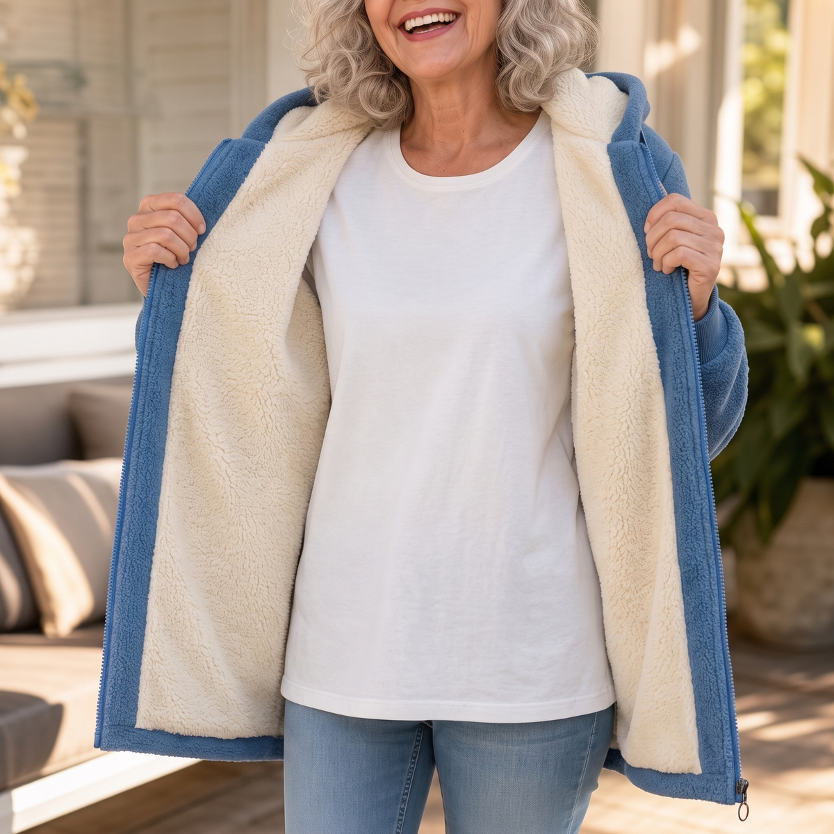 Phoebe Fleece-Lined Hooded Jacket - Women's Zip Jacket