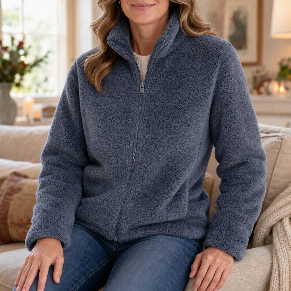 Velora Fleece Jacket - Women's Stand Collar Zip Fleece