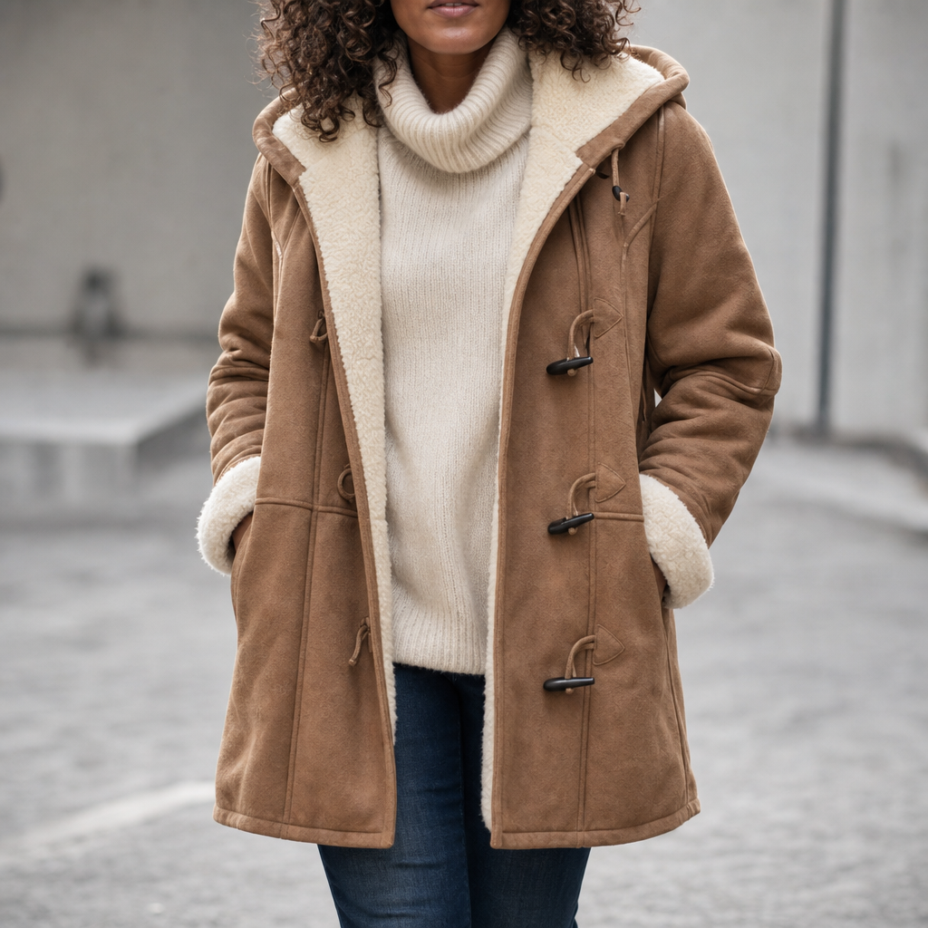 Wintlace Hooded Duffle Coat - Women's Fleece-Lined Coat