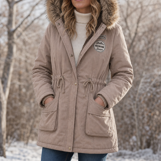Velora Fur-Hooded Parka - Women's Lined Winter Coat