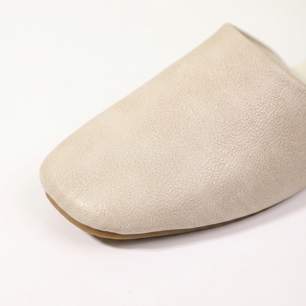 Ravello Leather Mules - Men's Flat Slip On Mules