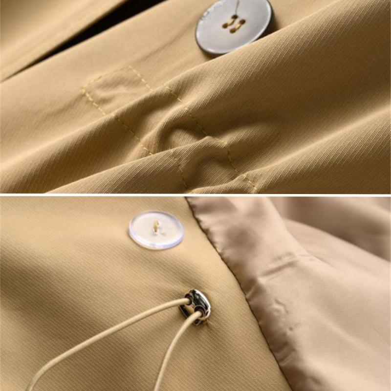 Chromablend Vintage Trench Coat - Men's Long Coat