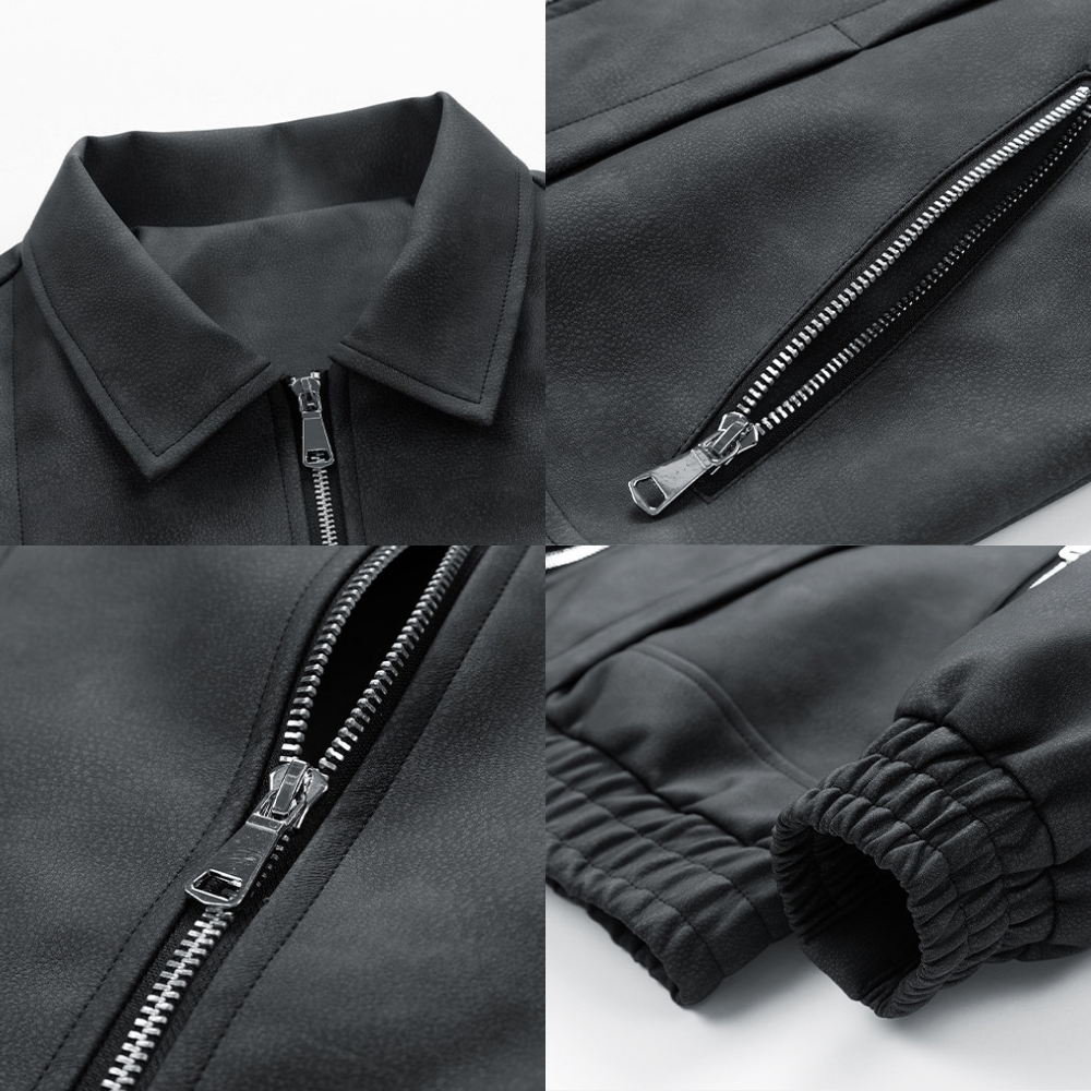 Dawson Vintage Suede Jacket - Men's Cropped Jacket