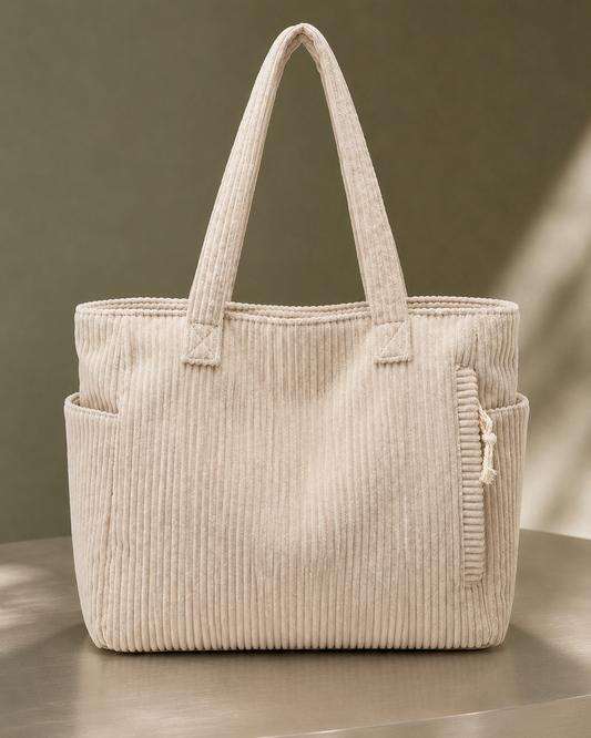 Campana Ribbed Tote - Woven Women's Shoulder Bag