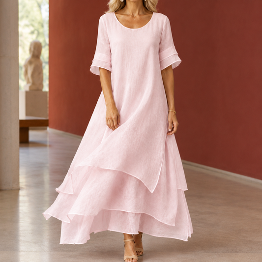 Sabina-Elise Layered Maxi Dress - Women's Tiered Dress
