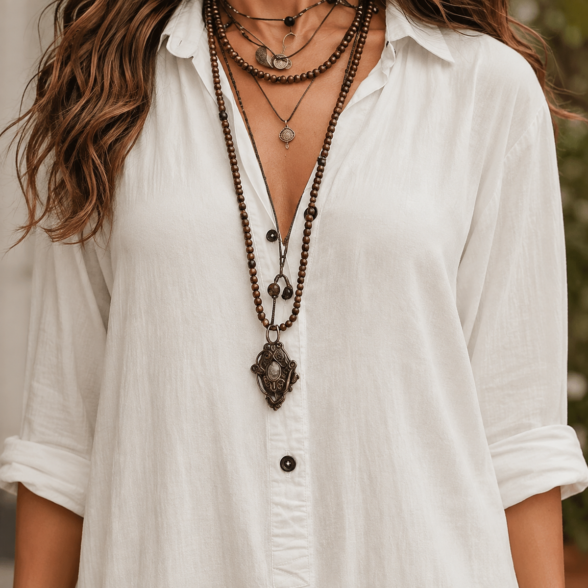 Marcella Maxi Shirt Dress - Women's Cotton Shirt Dress