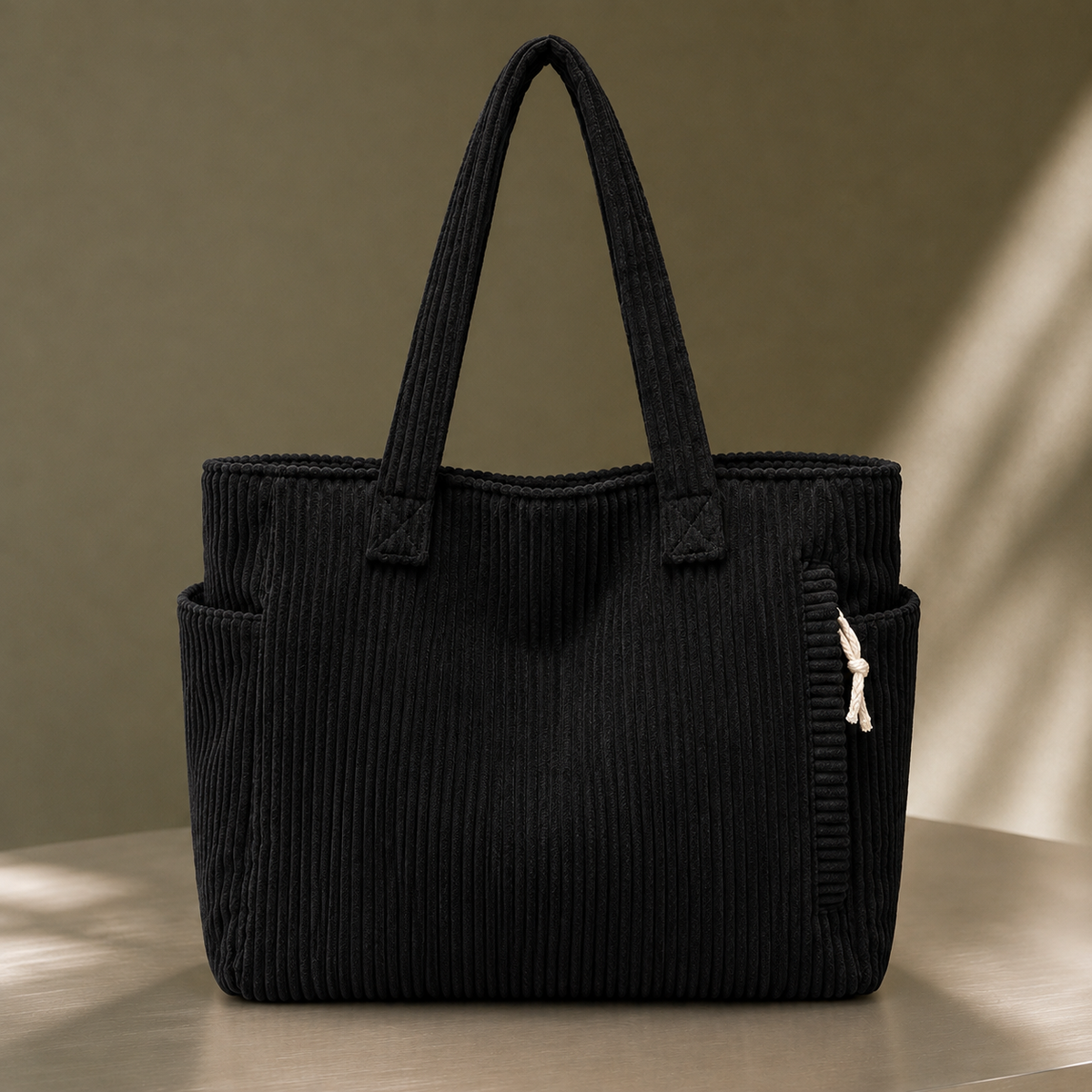 Campana Ribbed Tote - Woven Women's Shoulder Bag