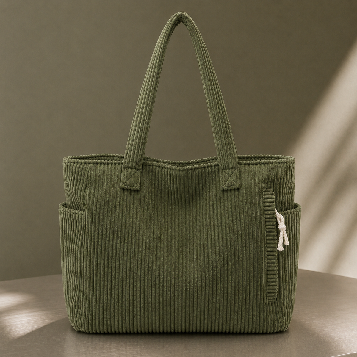 Campana Ribbed Tote - Woven Women's Shoulder Bag