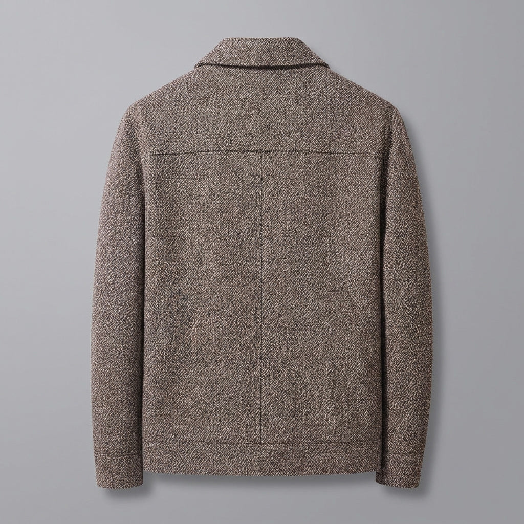 Albany Knit Wool Jacket - Men's Zip Up Wool Jacket