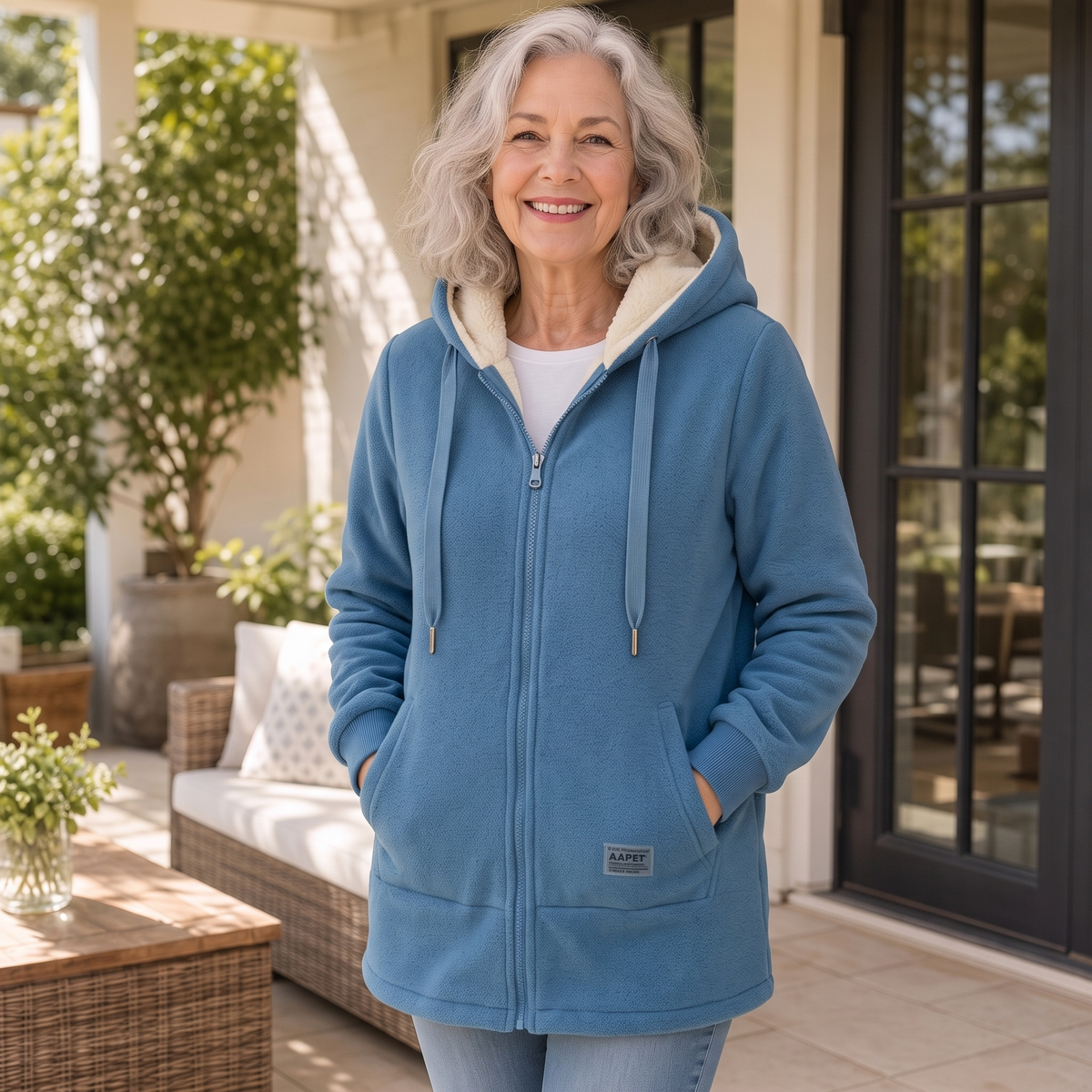 Phoebe Fleece-Lined Hooded Jacket - Women's Zip Jacket
