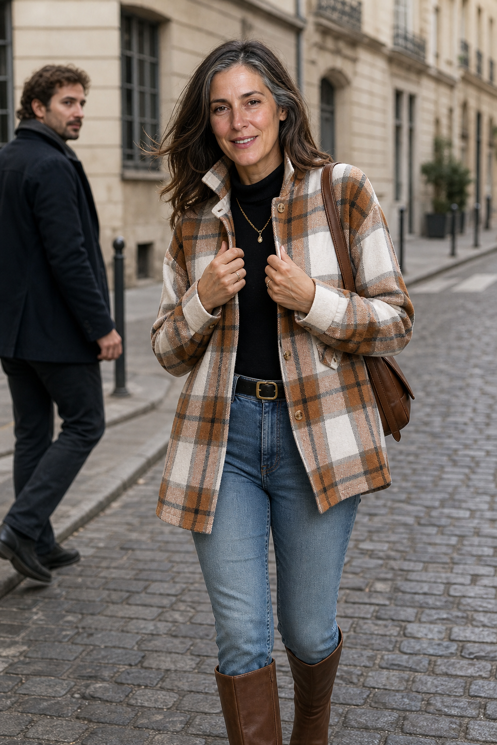 Shackston Plaid Shirt Jacket - Women's Relaxed Shacket