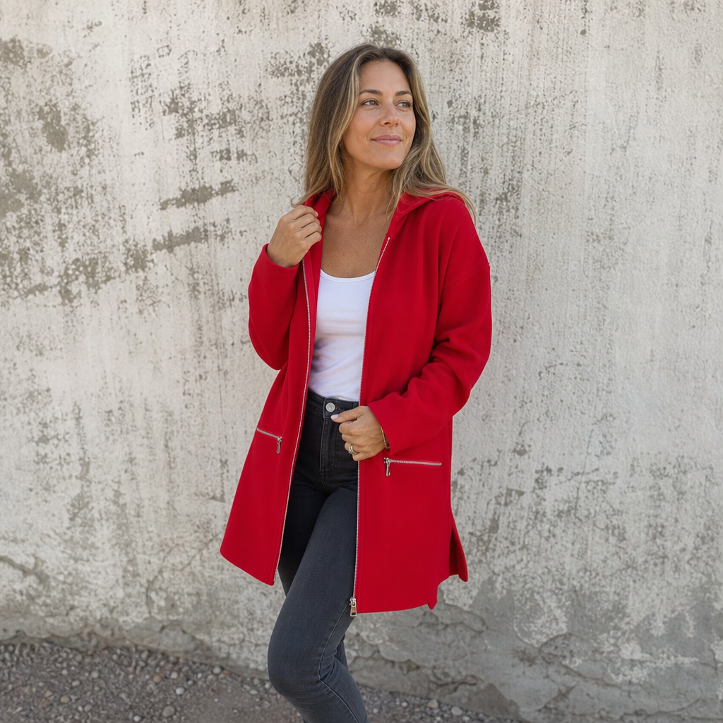 Wearbella Hooded Cardigan - Women's Longline Open Front