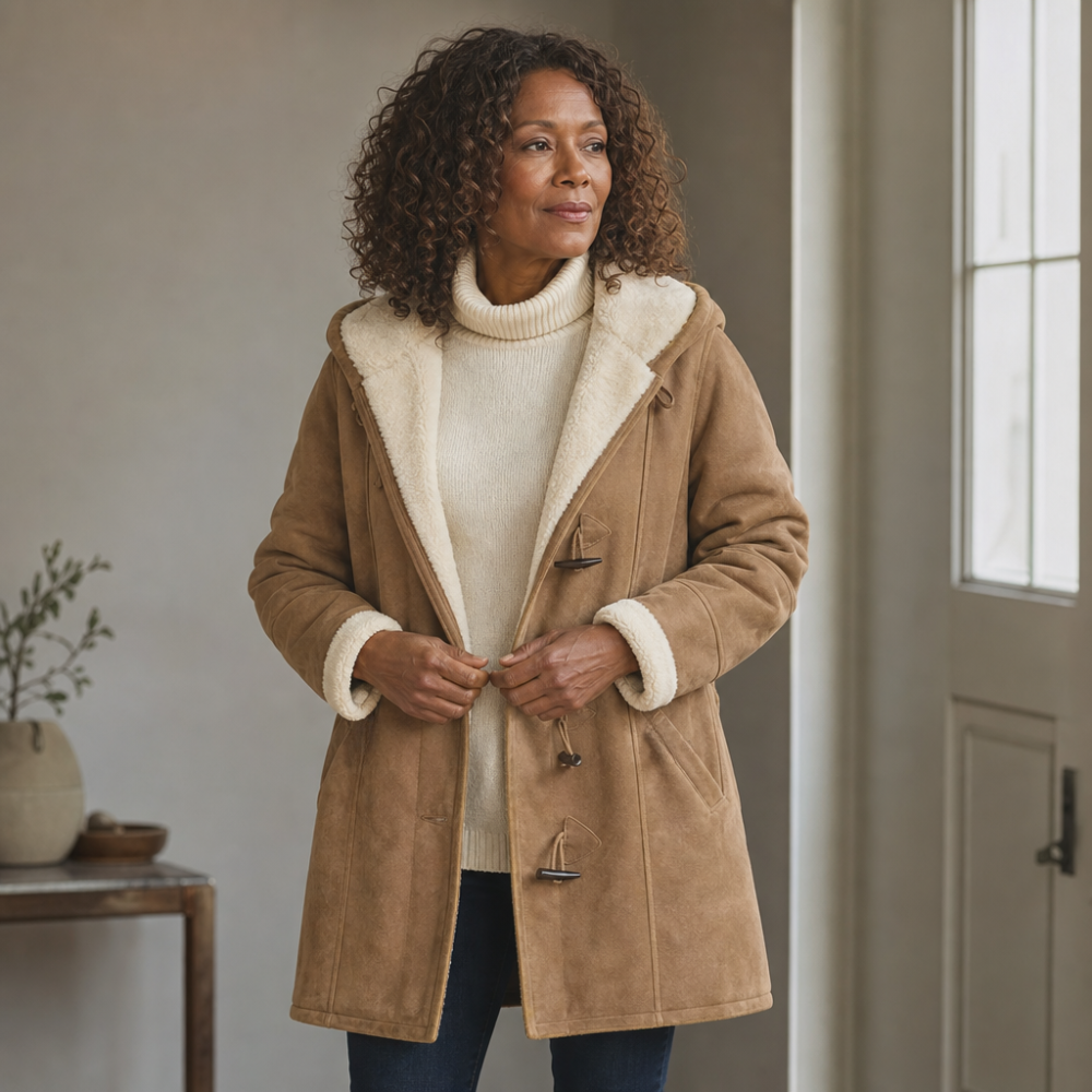Wintlace Hooded Duffle Coat - Women's Fleece-Lined Coat