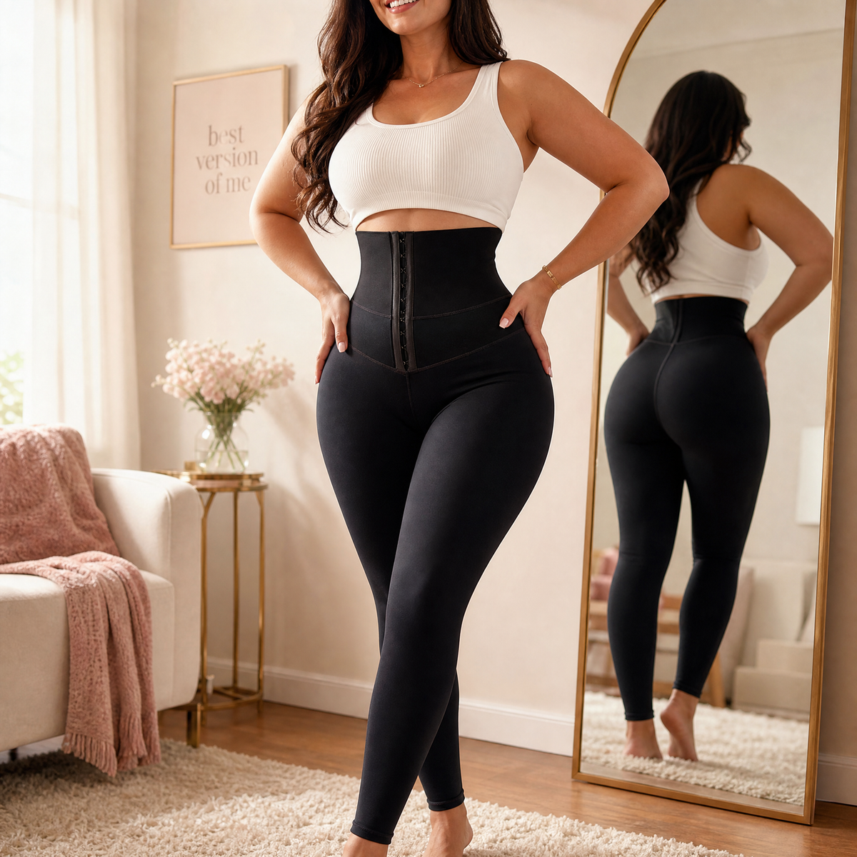 Cinchley Corset Leggings - High Waist Women's Leggings