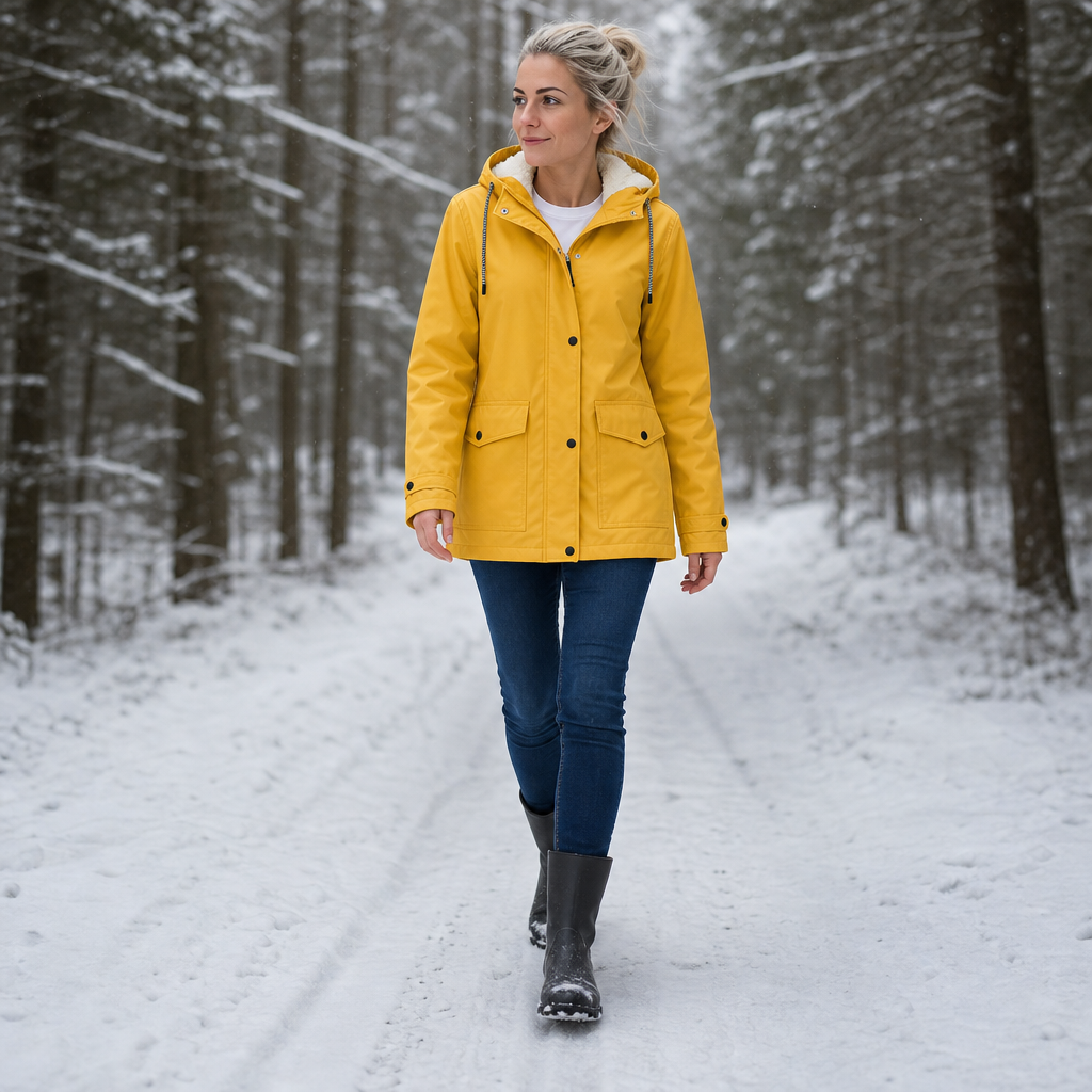 Windloft Windproof Hooded Jacket - Women's Fleece-Lined