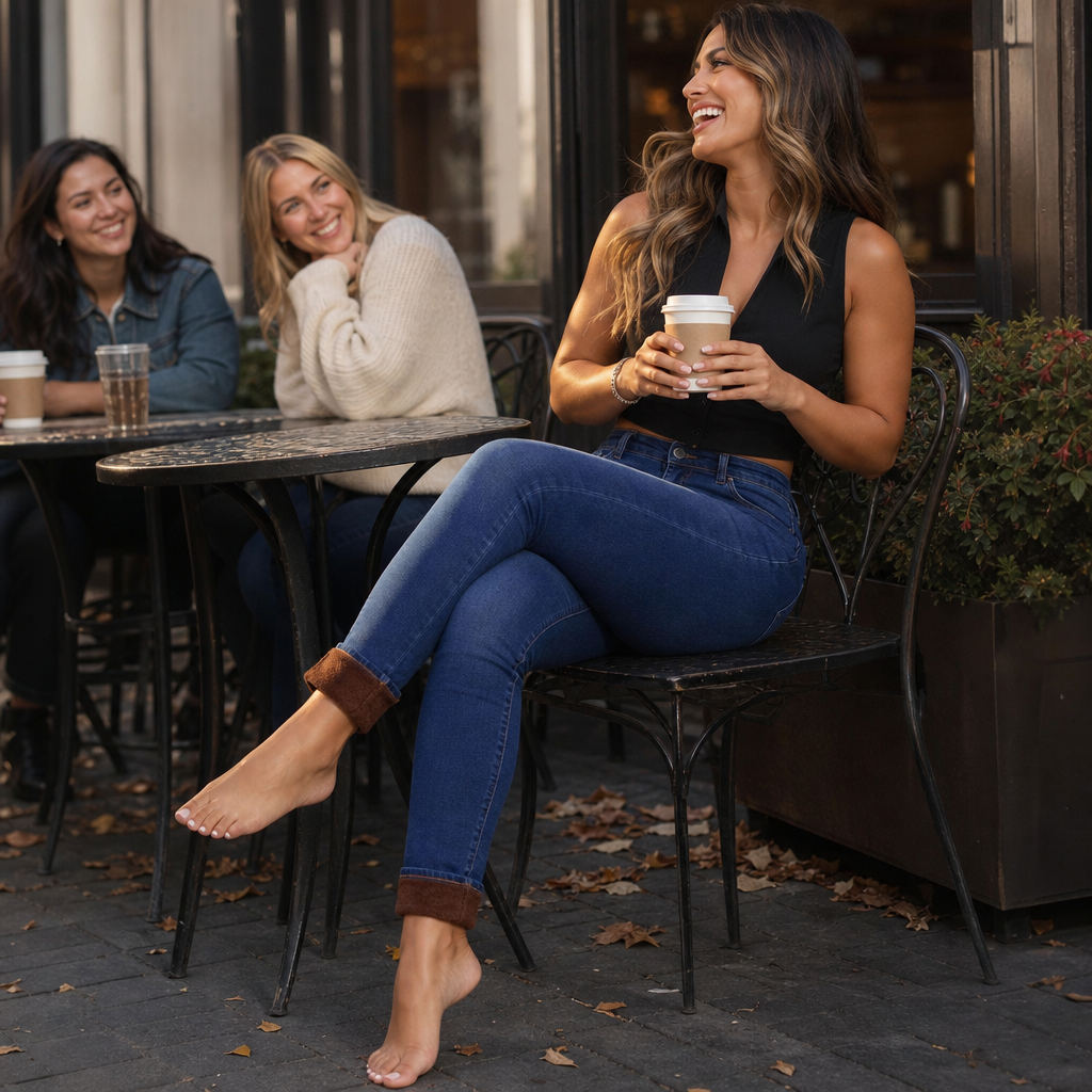 Thermabelle Skinny Jeans - Plush Lined Women's Winter Jeans