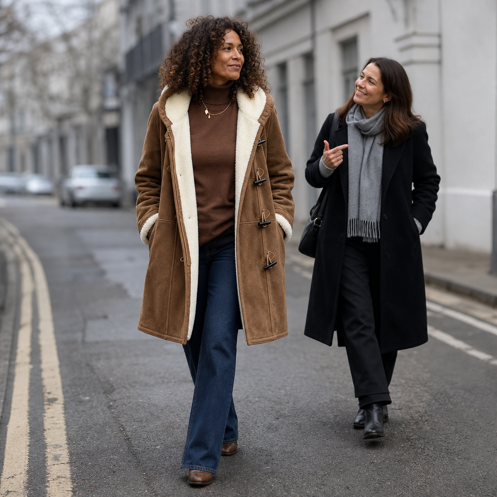 Wintlace Hooded Duffle Coat - Women's Fleece-Lined Coat