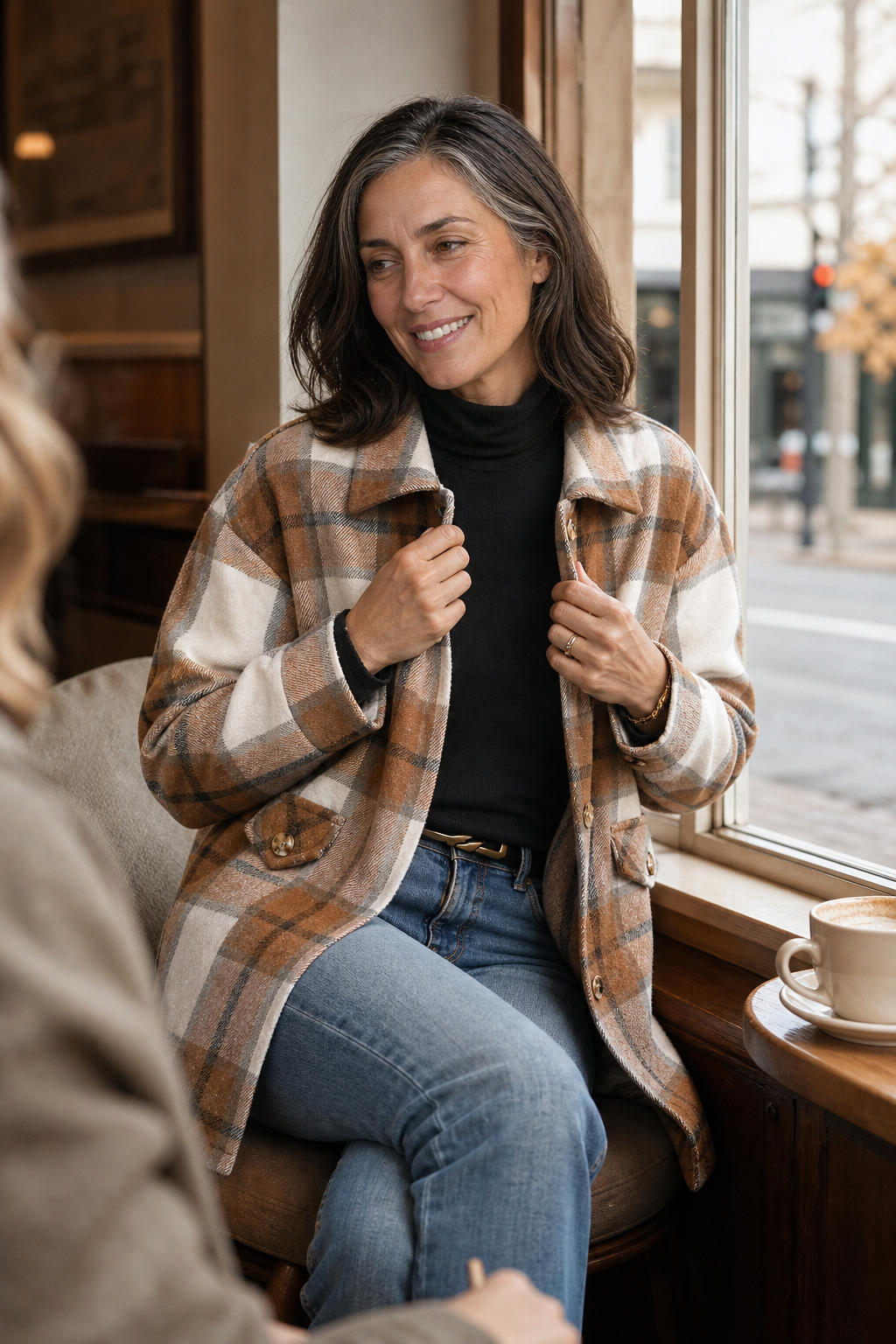 Shackston Plaid Shirt Jacket - Women's Relaxed Shacket