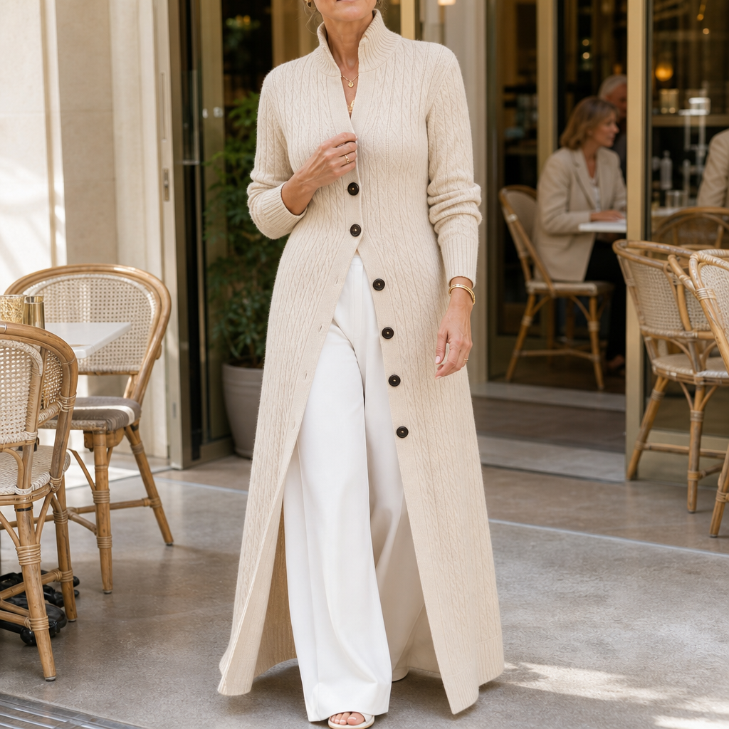 Cablewick Cable Knit Duster - Women's Long Cardigan