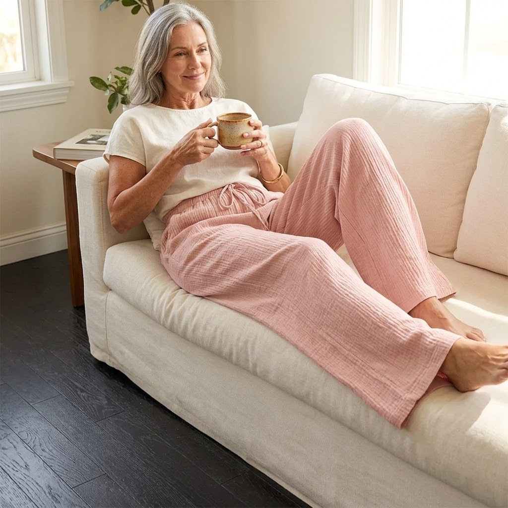 Waverly Crinkle Wide Leg Pants - Women's Trousers