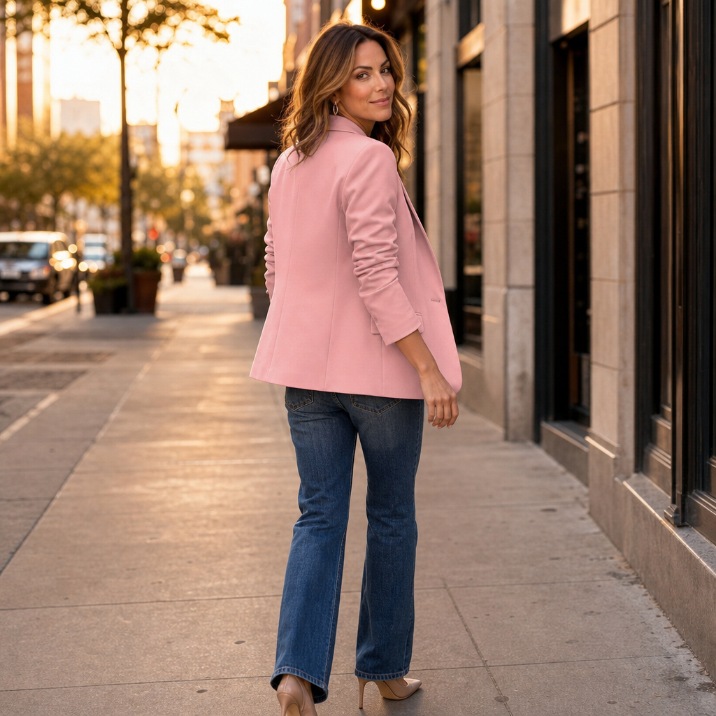 Formelle Cropped Blazer - Tailored Women's Work Jacket