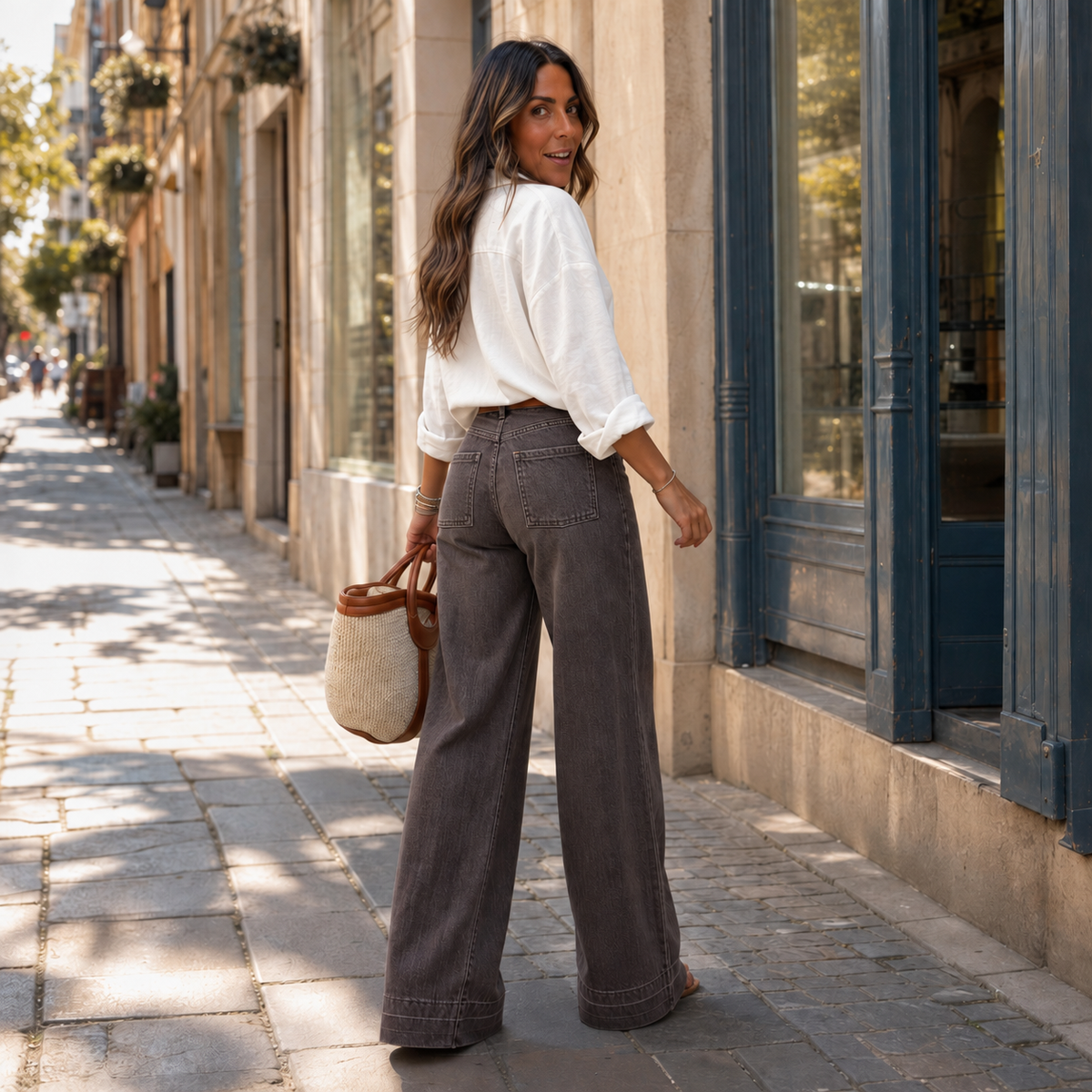 Wearbella Wide Leg Jeans - High Waisted Women's Jeans