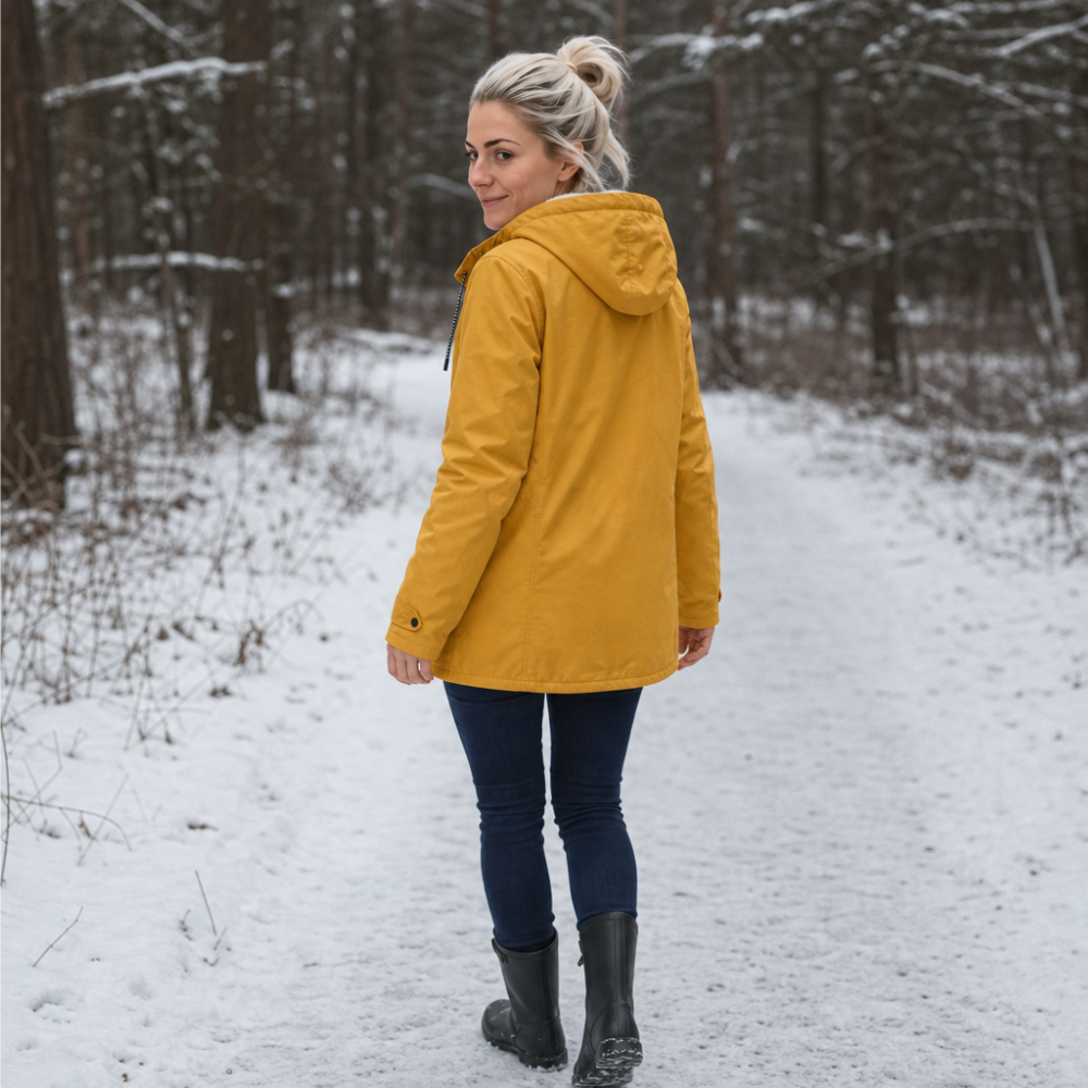 Windloft Windproof Hooded Jacket - Women's Fleece-Lined