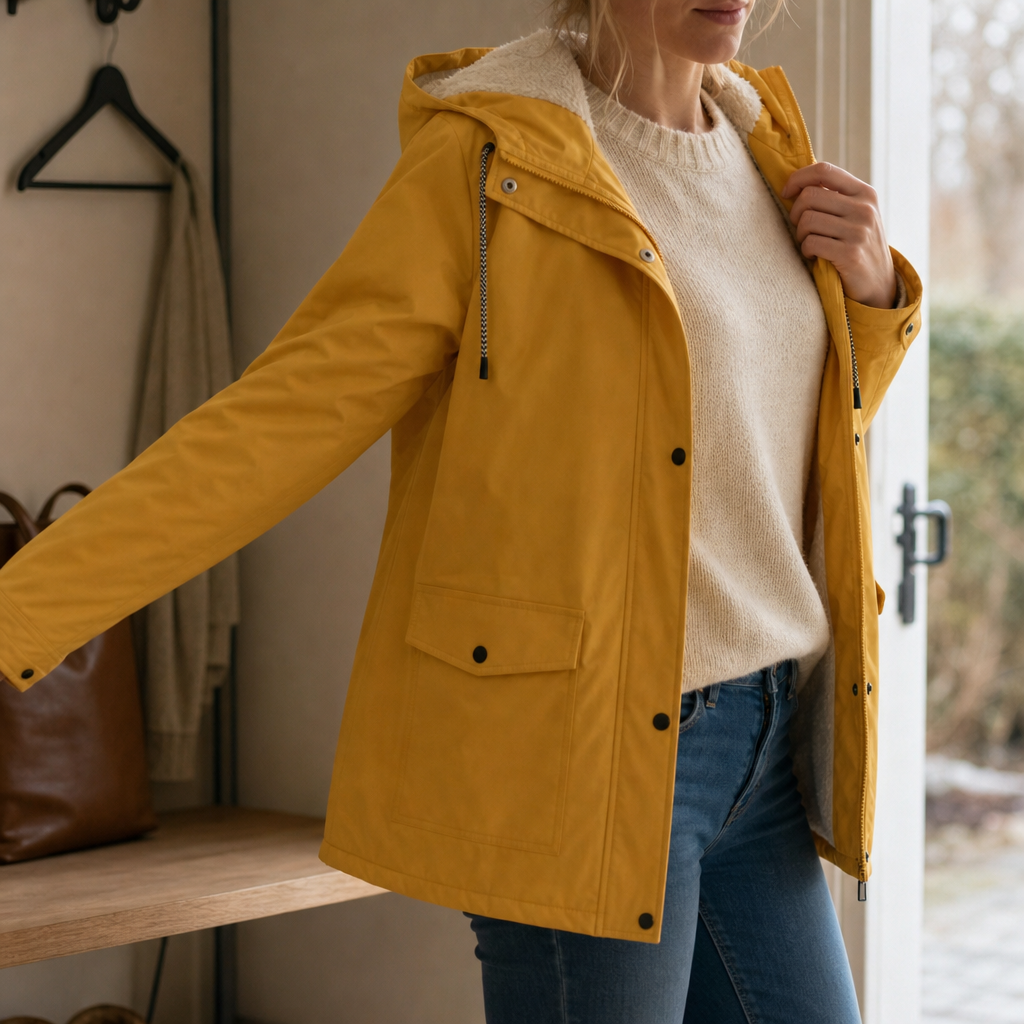 Windloft Windproof Hooded Jacket - Women's Fleece-Lined