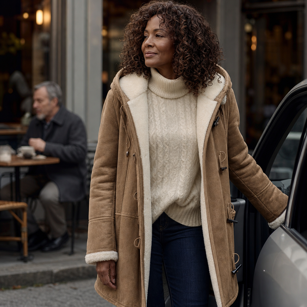 Wintlace Hooded Duffle Coat - Women's Fleece-Lined Coat
