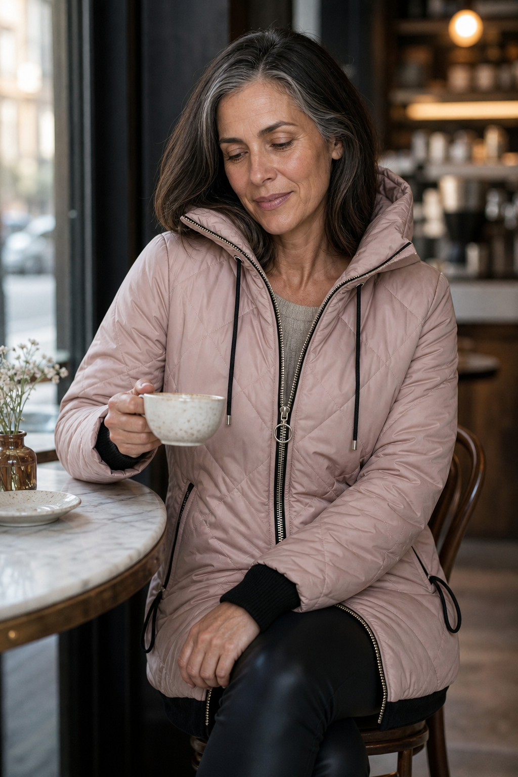Wearbella Quilted Hooded Jacket - Longline Women's Coat